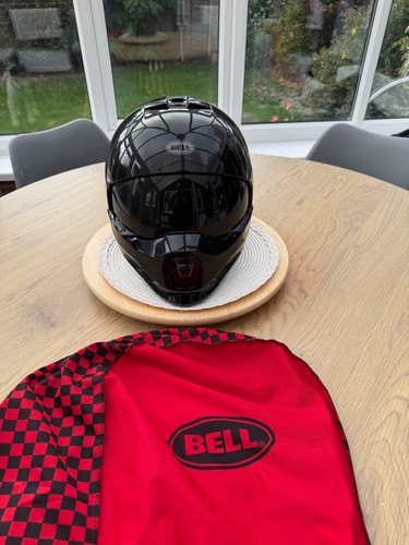 Bell broozer motorcycle - motorcycle, helmet