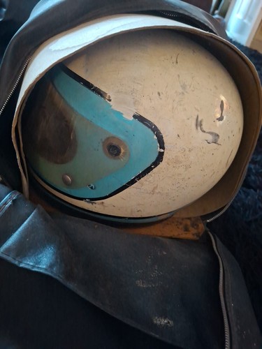 Rare 1970s bell - helmet, &