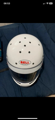 Bell helmet white - white, 54xxs